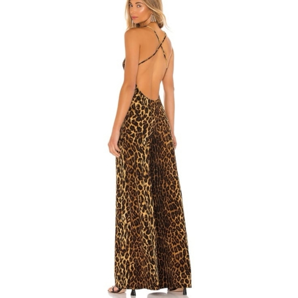 Norma Kamali Animal Print Jumpsuit--XS - Picture 2 of 2